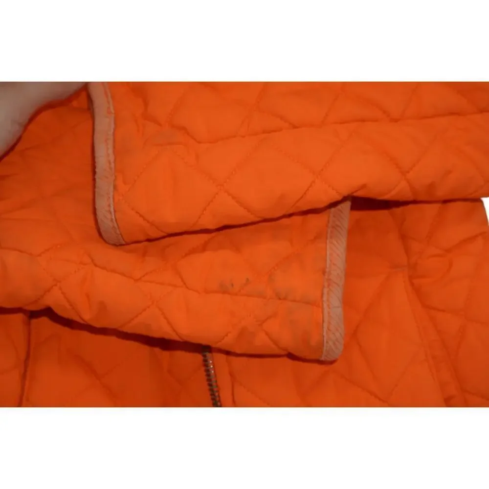 Ralph Lauren Kids Quilted Orange Jacket Size S (7) – Equestrian Riding Style